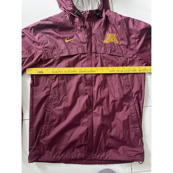 Minnesota Gophers NIKE Windbreaker Track Jacket Full Zip Small‎ Embroidered - Picture 10 of 10
